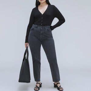 Everlane '90s Cheeky Hourglass Jean, Black